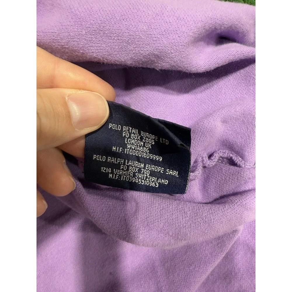 Ralph Lauren Purple Cotton Dress‎ with Matching Bloomers Baby Girl 18M